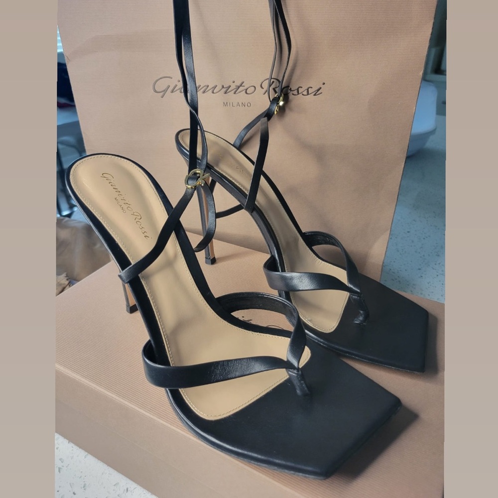 Gianvito rossi ribbon gladiator sandals Size 42